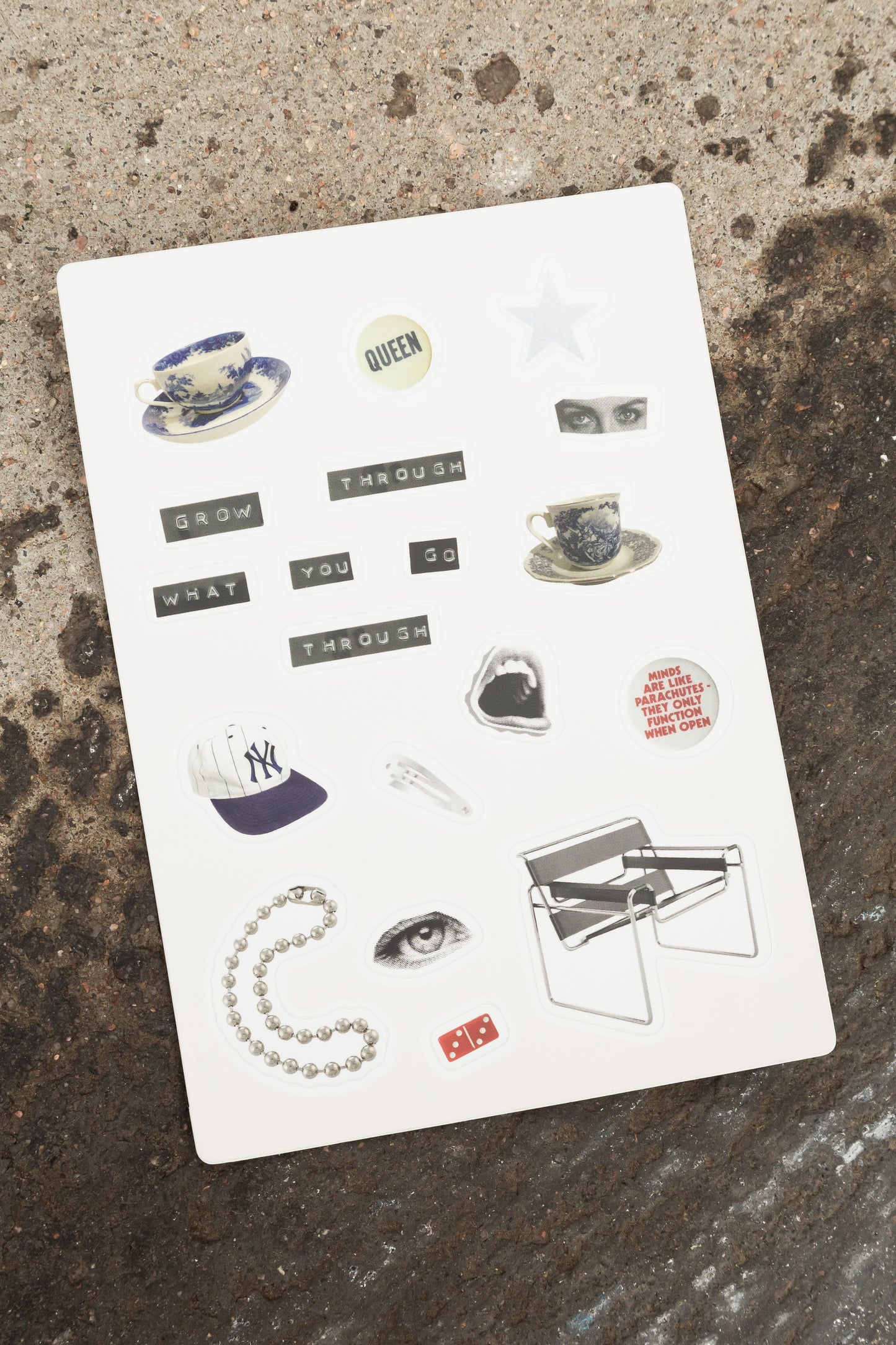 Growth Girl Sticker Sheet