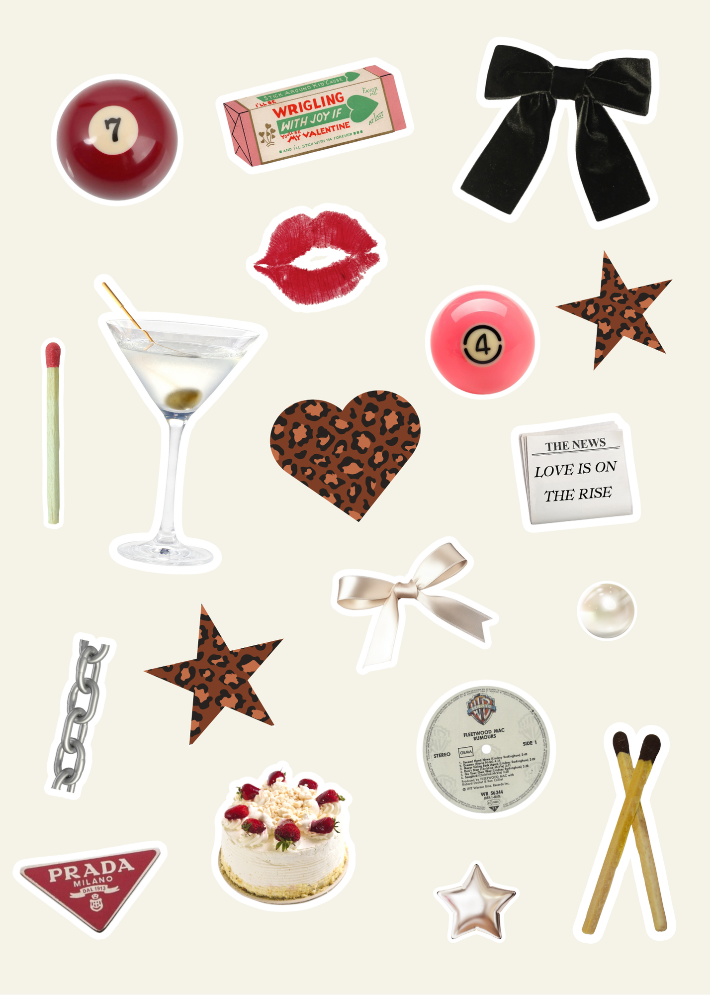 Wild Heart Sticker Sheet