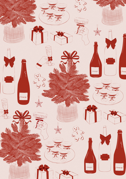 Red Ribbon Paper Pack