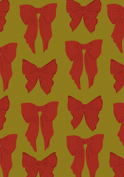 Red Ribbon Paper Pack