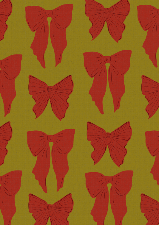 Red Ribbon Paper Pack